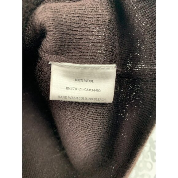 Eileen Fisher Womens Brown Wool Sleeveless Top M/L READ - Picture 3 of 11